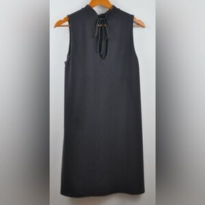 Susan Monaco Gray Open Tie-Back Dress - Size M